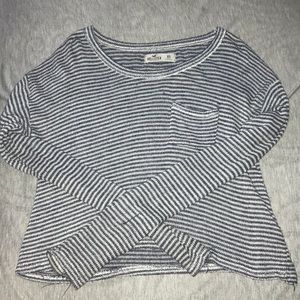 Hollister stripped long sleeve